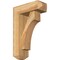 Ekena Millwork Westlake Craftsman Rough Sawn Bracket w/ Offset Brace, Western Red Cedar, 6"W x 16"D x 24"H BKT0604X16X24WTL04RWR - alternate 1